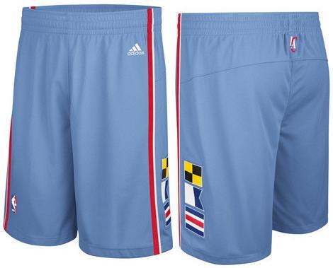 Los Angeles Clippers Blue Revolution 30 Swingman NBA Shorts New Style Cheap