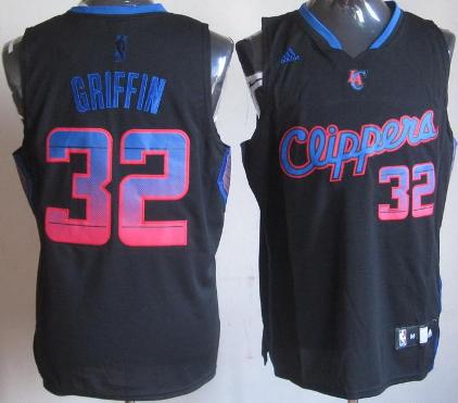 Los Angeles Clippers 32 Blake Griffin Black Vibe Fashion Revolution 30 Swingman Jersey Cheap