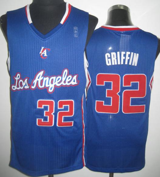 Los Angeles Clippers 32 Blake Griffin Blue Revolution 30 NBA Jerseys Cheap