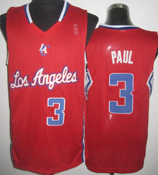 Los Angeles Clippers 3 Chris Paul Red Revolution 30 NBA Jerseys Cheap
