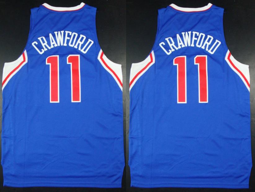 Los Angeles Clippers #11 Jamal Crawford Blue Revolution 30 Swingman NBA Jersey Cheap