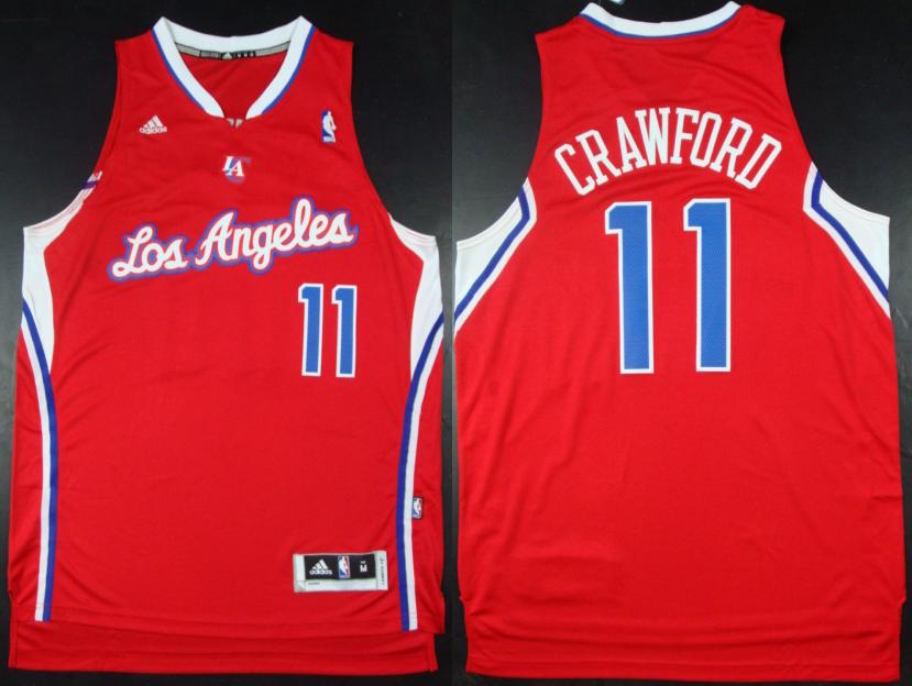 Los Angeles Clippers #11 Jamal Crawford Red Revolution 30 Swingman NBA Jersey Cheap