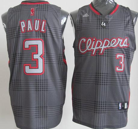 Los Angeles Clippers #3 Chris Paul Black Rhythm Fashion Jersey Cheap