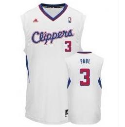Los Angeles Clippers 3# Chris Paul Revolution 30 Swingman White Jersey Cheap