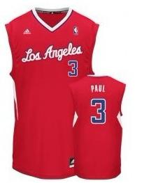 Los Angeles Clippers 3# Chris Paul Revolution 30 Swingman Red Jersey Cheap