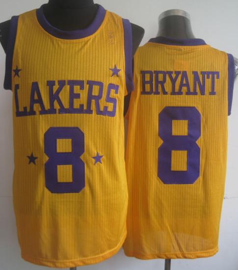 Los Angeles Lakers 8 Kobe Bryant Yellow Hardwood Classics Revolution 30 NBA Jerseys Los Angeles Lakers 8 Kobe Bryant Yellow Hardwood Classics Revolution 30 NBA Jerseys