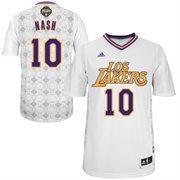 Los Angeles Lakers 10 Steve Nash 2014 Latin Nights White Swingman NBA Jerseys Cheap
