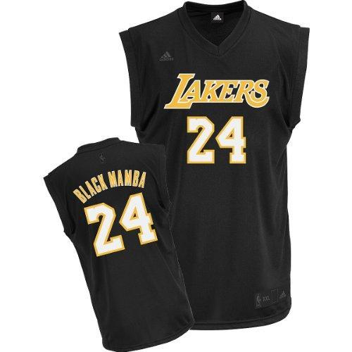 Los Angeles Lakers 24 Kobe Bryant Black Mamba Jersey