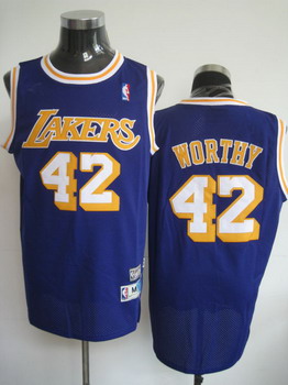 Los Angeles Lakers 42 Worthy Purple Swingman Jerseys Los Angeles Lakers 42 Worthy Purple Swingman Jerseys