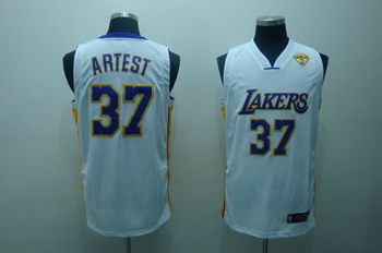 Los Angeles Lakers 37 artest 2010 Finals Jersey Cheap