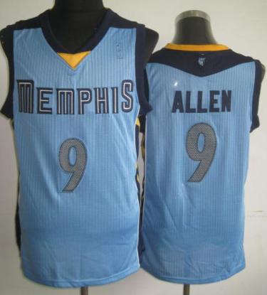 Memphis Grizzlies 9 Tony Allen Light Blue Revolution 30 NBA Jerseys