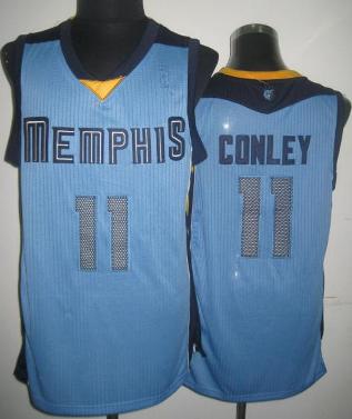 Memphis Grizzlies 11 Michael Conley Light Blue Revolution 30 NBA Jerseys Cheap