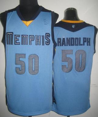 Memphis Grizzlies 50 Zach Randolph Light Blue Revolution 30 NBA Jerseys Cheap