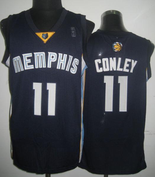 Memphis Grizzlies 11 Michael Conley Dark Blue Revolution 30 NBA Jerseys Cheap