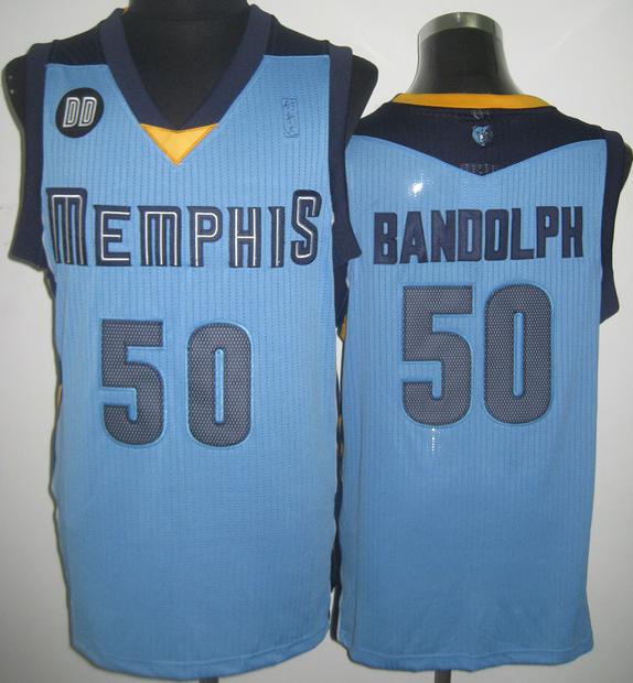 Memphis Grizzlies 50 Zach Randolph Light Blue Revolution 30 NBA Basketball Jerseys