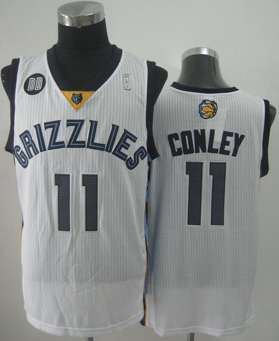 Memphis Grizzlies 11 Michael Conley White Revolution 30 NBA Jerseys