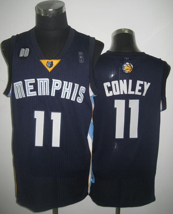 Memphis Grizzlies 11 Michael Conley Blue Revolution 30 NBA Jerseys
