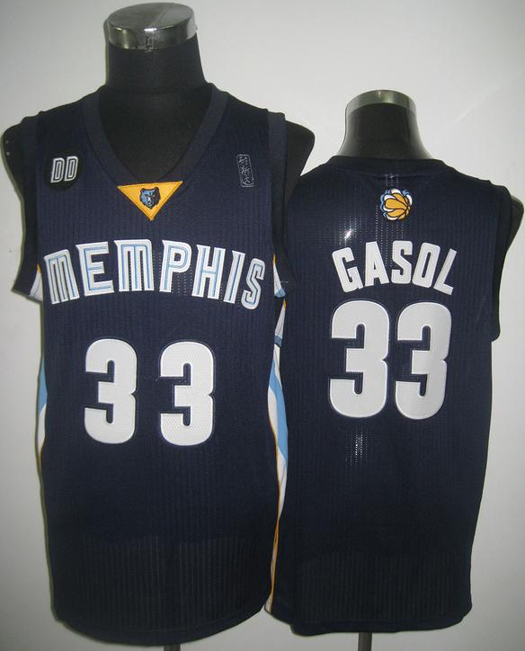 Memphis Grizzlies 33 Marc Gasol Blue Revolution 30 NBA Jerseys Cheap