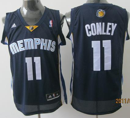 Memphis Grizzlies 11 Michael Conley Blue Swingman Jersey Cheap