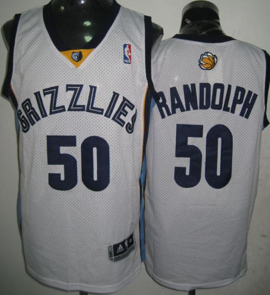 Memphis Grizzlies 50 Zach Randolph White Jersey Cheap