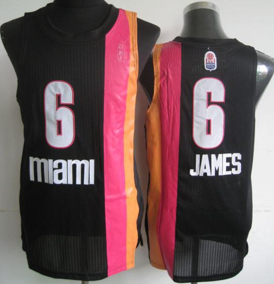 Miami Floridians 6 Lebron James Black ABA Hardwood Classic Revolution 30 NBA Jerseys Miami Floridians 6 Lebron James Black ABA Hardwood Classic Revolution 30 NBA Jerseys