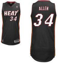 Miami Heat #34 Ray Allen Black NBA Jerseys Cheap