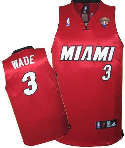 Miami Heat 3 Dwyane Wade Red 2012 Fianls NBA Jerseys Cheap