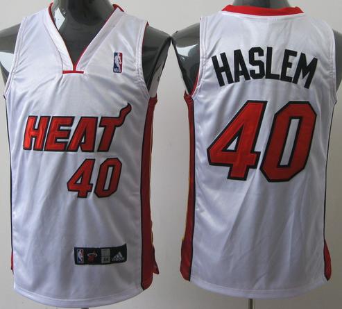 Miami Heat 40 Udonis Haslem White NBA Jerseys Cheap