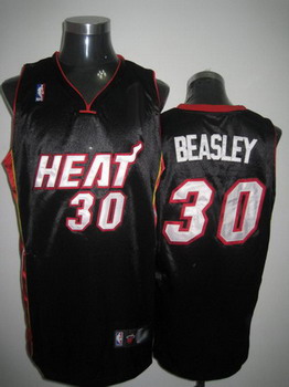 Miami Heat 30 BEASLEY black Swingman jerseys Cheap