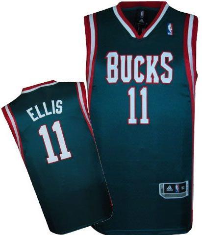 Milwaukee Bucks 11 Monta Ellis Green NBA Jerseys