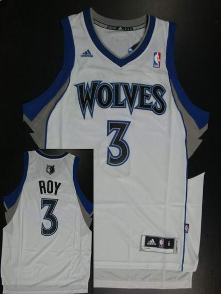 Minnesota Timberwolves 3 Brandon Roy White Revolution 30 Swingman NBA Jerseys