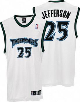 Al Jefferson Minnesota Timberwolves White Jersey Cheap