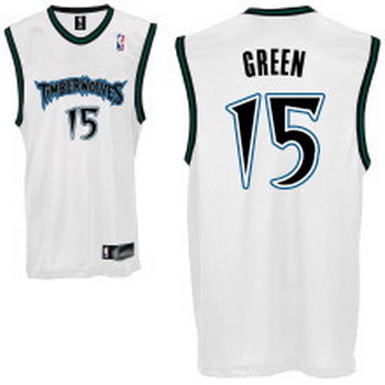 Minnesota Timberwolves 15 G.Green Home Jersey