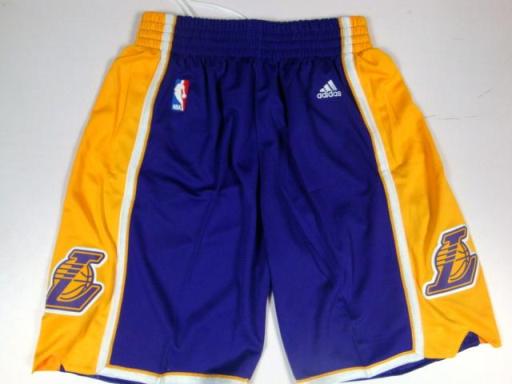 Los Angeles Lakers Purple Revolution 30 Swingman NBA Shorts Cheap