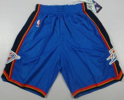 Oklahoma City Thunder Blue Revolution 30 Swingman NBA Shorts