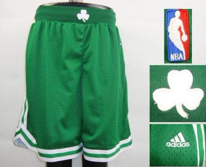 Boston Celtics Green Mesh Swingman NBA Shorts Cheap