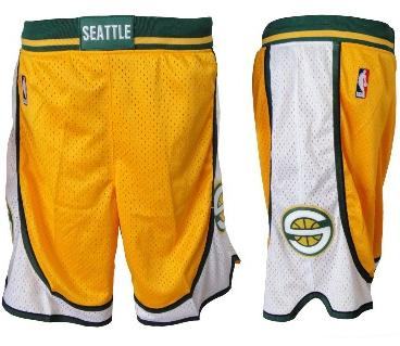 Seattle Supersonics NBA Shorts Cheap