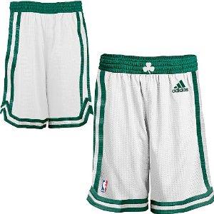Boston Celtics White Shorts