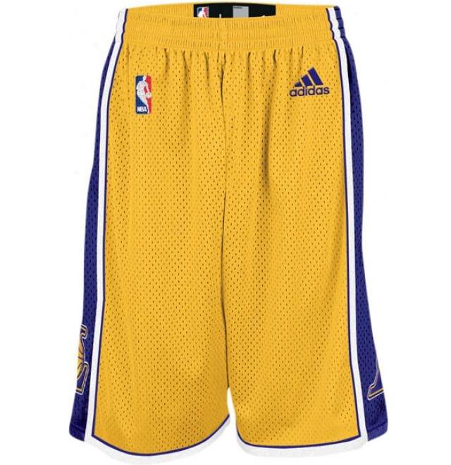Los Angeles Laker Yellow Shorts Cheap