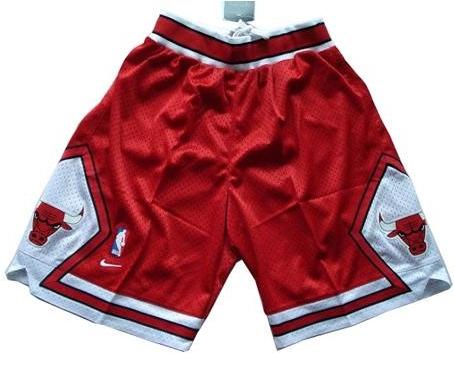 Chicago Bulls Red Shorts