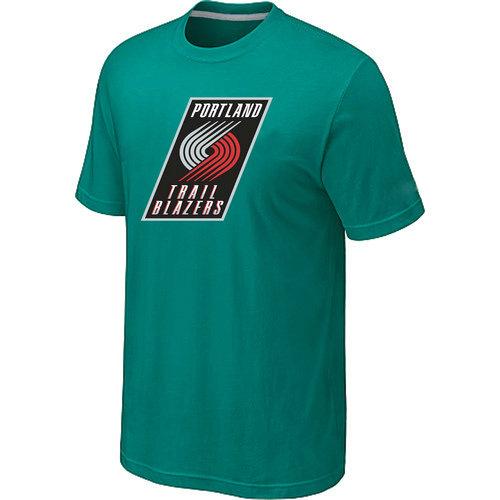 NBA Portland Trail Blazers Big & Tall Primary Logo Green T-Shirt Cheap