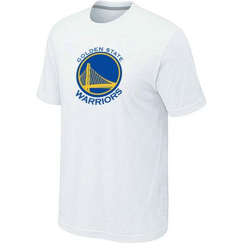 NBA Golden State Warriors Big & Tall Primary Logo White T-Shirt Cheap