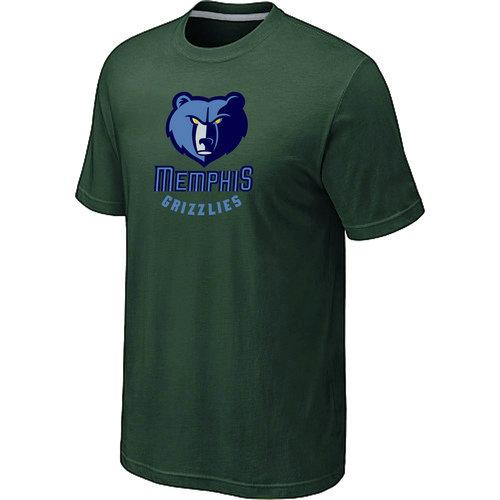 NBA Memphis Grizzlies Big & Tall Primary Logo D.Green T-Shirt Cheap