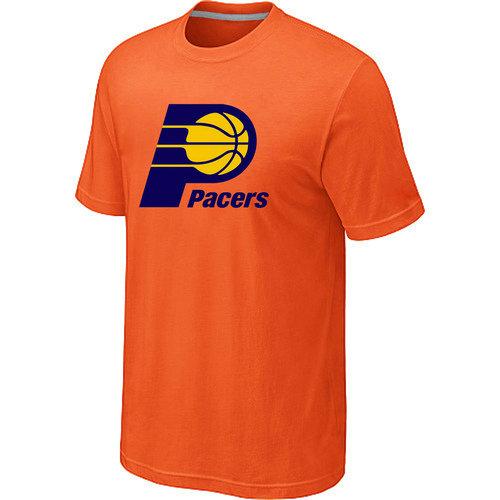 NBA Indiana Pacers Big & Tall Primary Logo Orange T-Shirt Cheap