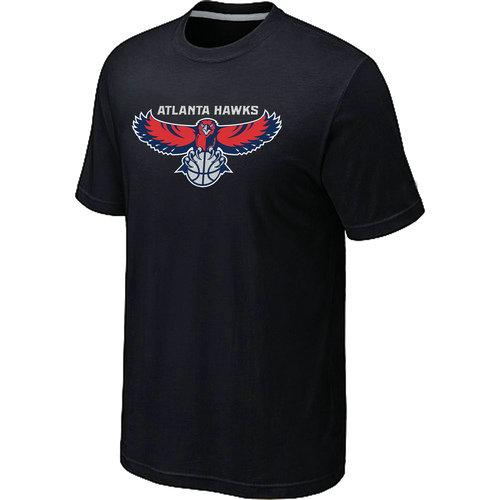 NBA Atlanta Hawks Big & Tall Primary Logo Black T-Shirt Cheap