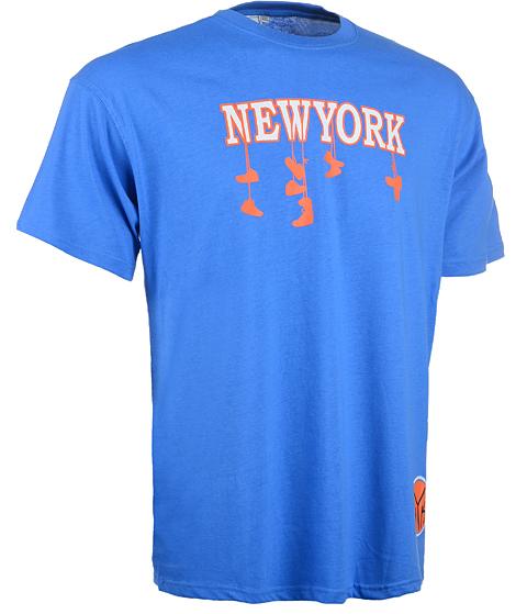 New York Knicks Blue NBA Basketball T-Shirt Cheap