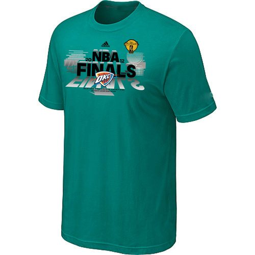 Oklahoma City Thunder adidas 2012 Western Conference Champions T-Shirt Green Cheap