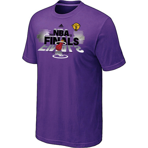 Miami Heat 2012 Eastern Conference Champions T-Shirt Purple Cheap
