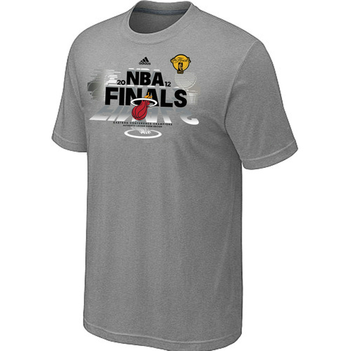 Miami Heat 2012 Eastern Conference Champions T-Shirt L.Grey Cheap