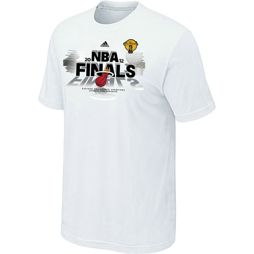 Miami Heat 2012 Eastern Conference Champions T-Shirt White Cheap